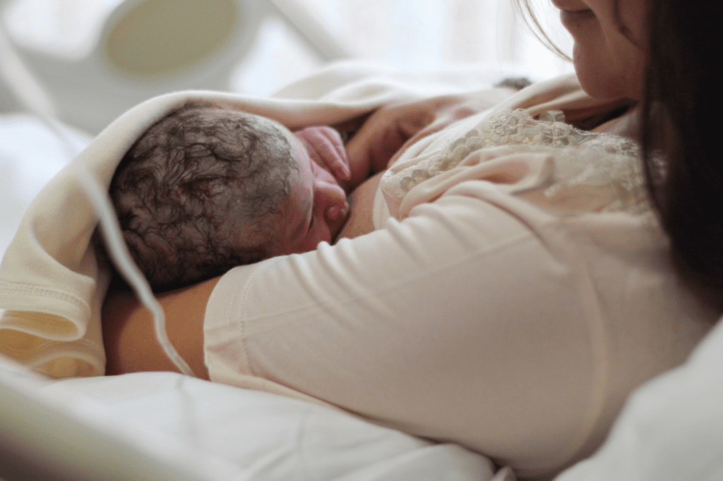 amamentação no parto